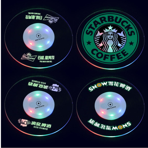 Posavasos LED Iluminados con Cambio de Color, Accesorios para Vasos de Fiesta, Decoración para Bares, KTV, Discotecas y Eventos - Product Image 2