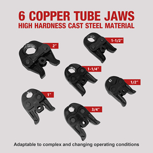 Bộ dụng cụ ép ống thủy lực điện dùng pin sạc HZT-50, dùng cho ống đồng, ống <span class=keywords><strong>PEX</strong></span> - Product Image 6