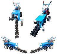 Nouvelle trancheuse à chaîne portable motorisée hydraulique multifonction pour usage agricole