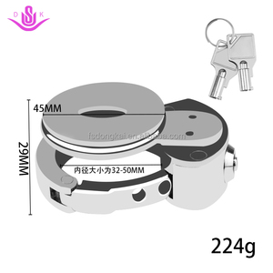 Haute qualité en gros adulte en acier inoxydable chasteté Cage désir contrôle anneau pour hommes et couples sexe amour - Product Image 5