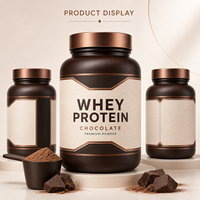 Poudre de protéines de lactosérum OEM, complément nutritionnel sportif après l'entraînement, croissance de la masse musculaire, poudre de protéines de lactosérum