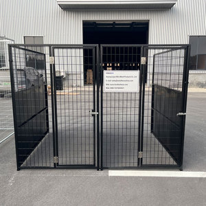 Nhiều Kích thước bột tráng ngoài trời nhiệm vụ nặng nề 5ft * 10ft * 6ft con chó lớn chạy kennel nhà bao vây - Product Image 5