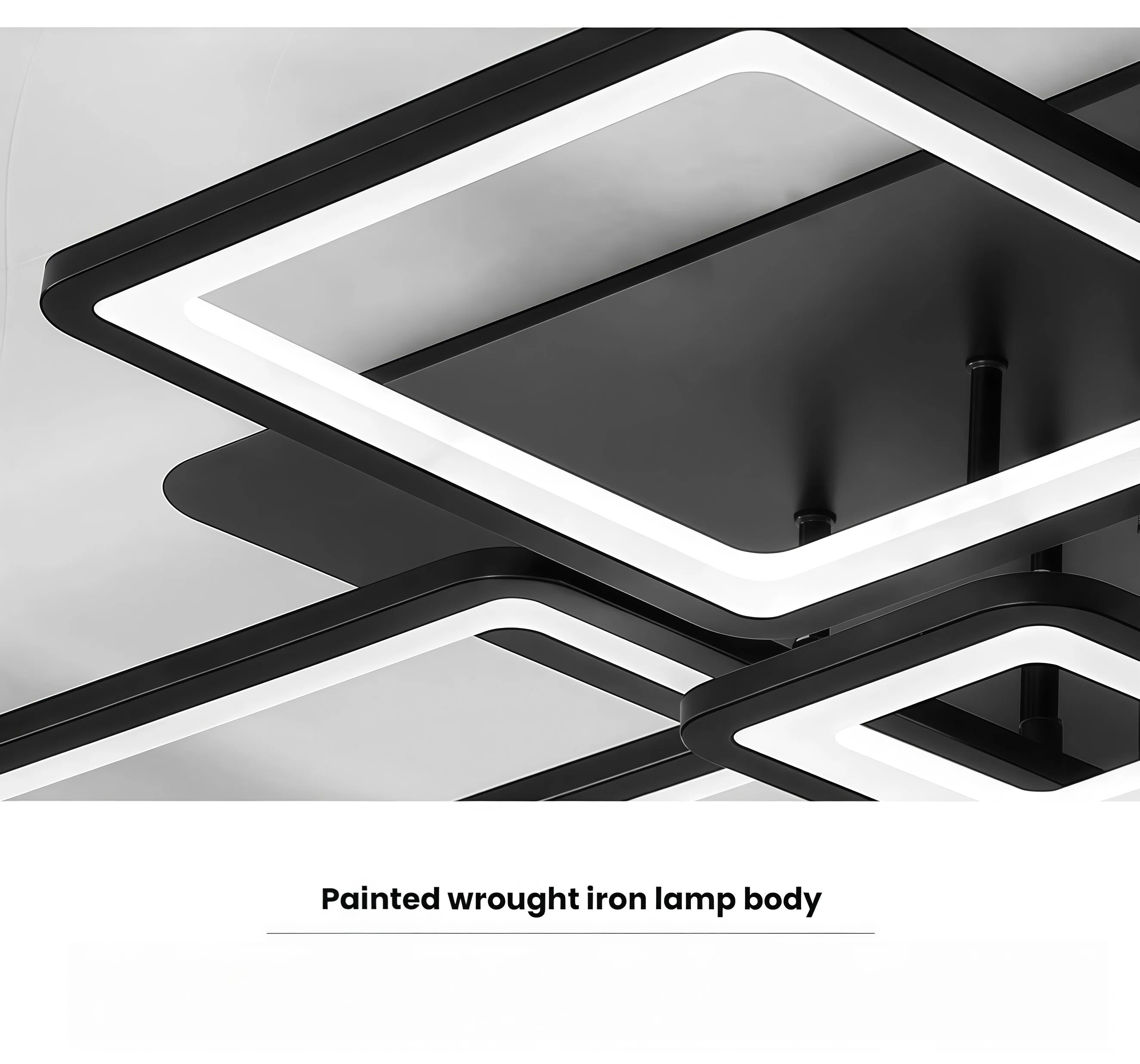 Smart Modern Surface Mounted Pop Ceiling Lamp Fixtures APP Remote Control Lighting Corridor Home LED Ceiling Light · image 3