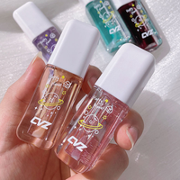 Autocollants personnalisés imperméables pour maquillage, étiquettes de rouge à lèvres, étiquettes rondes en vinyle pour tubes de gloss à lèvres Yuancai