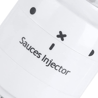 304 acier inoxydable lames d'aiguille pointues sauces injecteur marinade saveur seringue 2 en 1 attendrisseur de viande