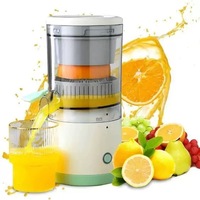 LOVFE USB Oplaadbare Blender Mixeur Draagbare Elektrische Citruspers voor Sinaasappel Citroen Vers Sap voor Één Persoon