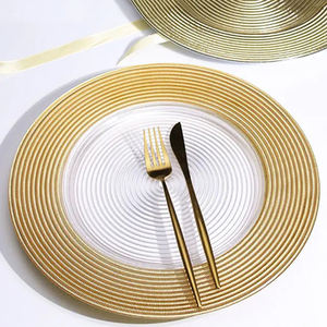 طقم عشاء بتصميم قبعة من القش عالي الجودة ، ديكور زفاف مجاني من الرصاص من الرصاص - Product Image 1