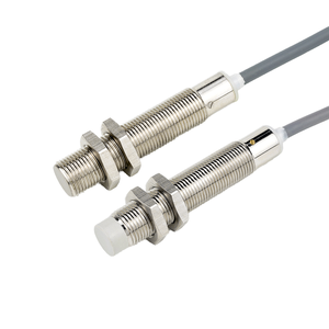 M12 mắt Điện 2-4mm có thể điều chỉnh cảm biến tiệm cận điện dung chuyển đổi cảm ứng kim loại với đầu ra <span class=keywords><strong>NPN</strong></span> & <span class=keywords><strong>PNP</strong></span> - Product Image 1