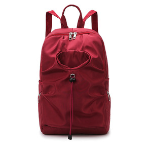 Women's <b>Water</b> Resistant Nylon Travel Sports Backpack with Polyester Lining 19L Capacity <b>Bottle</b> Holder for Daily Use & Fitness - Product Image 6