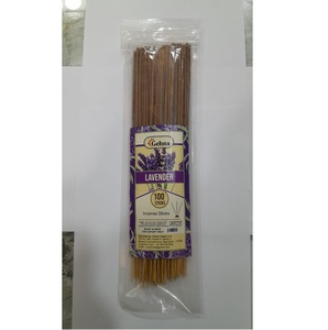 Bâtons d'encens à la lavande pure de qualité export, parfum floral relaxant pour la tranquillité, l'énergie positive et les rituels quotidiens - Product Image 1