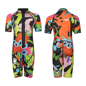 <span class=keywords><strong>Traje</strong></span> de <span class=keywords><strong>Neopreno</strong></span> de Manga Corta de 2 mm para Niños, Impermeable, Protección Solar, Bonito y Colorido, <span class=keywords><strong>Traje</strong></span> de Baño Estampado para Niños - Product Image 5