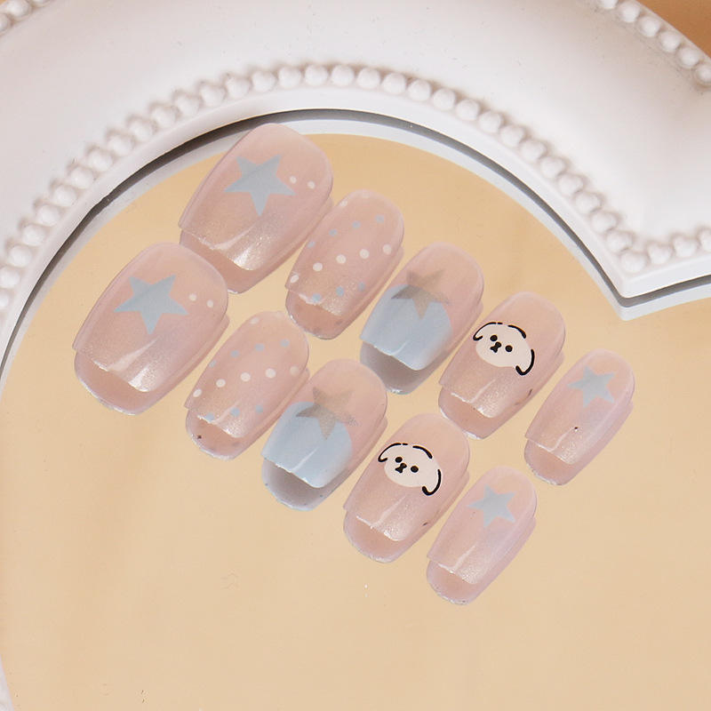 เล็บทำมือ1392กล่องขนาด10ชิ้น