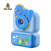 Appareil photo instantané pour enfants DLC 4800MP HD Double objectif Vidéo 1080P Lumière d'appoint intégrée Écran doux Filtre MP3 à un clic