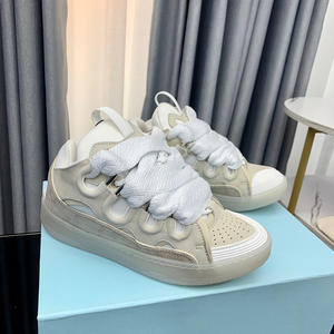 <span class=keywords><strong>Zapatillas</strong></span> Deportivas de Diseñador con Cordones Lanvin para <span class=keywords><strong>Hombre</strong></span> y Mujer, Estilos Casuales de Moda, Forro de Malla, Cómodas para Caminar y Aumentar la Estatura - Product Image 5