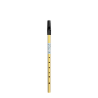 NAOMI Golden D Key Irish Whistle Penny Whistle 6 Holes Flute Aluminum Alloy Whistle Fipple Flute Woodwind Instrument
