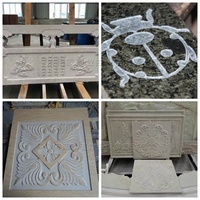 Multifonction pas cher Marbre Granit Comptoir Évier Trou Pierre CNC Routeur Machine