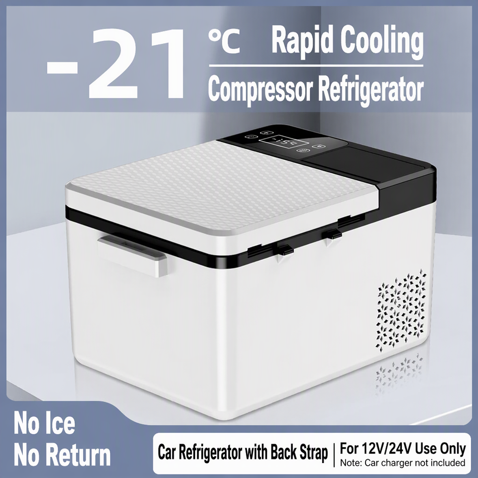 Cross-border Car Refrigerator Compressor Large-capacity PP Material Car ...
