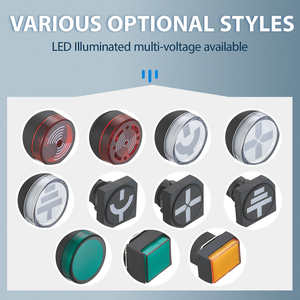 AD16-16E 16 मिमी राउंड हेड सिग्नल इंडिकेटर स्क्रू टर्मिनल वायरिंग लैंप लाइट हाईट मल्टीपल कलर लाइट एलईडी - Product Image 3