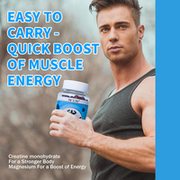 OEM Private Label Pre-Workout Supplementen Creatine Monohydrate Gummies Verhoogt Kracht en Uithoudingsvermogen