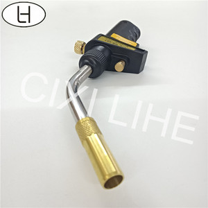 Torche à <span class=keywords><strong>gaz</strong></span> MAPP à allumage automatique GB-6ST, flamme réglable, torche à propane manuelle pour le brasage des tuyaux en cuivre HVAC - Product Image 2