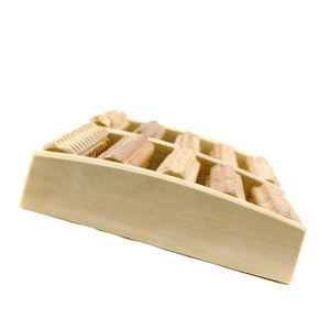 ストレスフィットネスヘルスケアのための足マッサージローラー鎮痛木製足マッサージャーローラー反射学 - Product Image 4