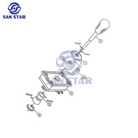 Machine d'arcade Joystick Joystick espagnol 4 voies ou 8 voies manettes réglables contrôleurs de jeu pour Consoles de jeux vidéo