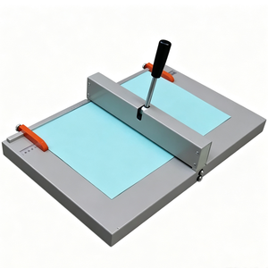 Macchina Piegatrice Manuale 350 460 480mm, Piegatrice Multiformato per Piccole Produzioni <span class=keywords><strong>di</strong></span> Biglietti e Lavori Artigianali - Product Image 1