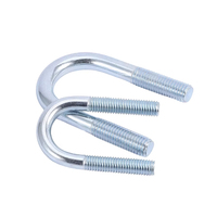 Boulon en U en acier au carbone haute résistance norme ISO JM Hardware pour tuyauterie marine robuste