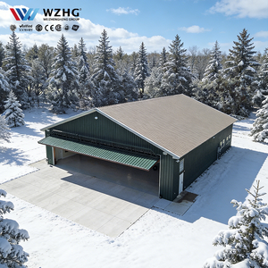 Hangar d'aviation en acier structurel personnalisé pour utilisation aéroportuaire - Product Image 1
