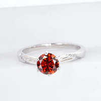 Bague en moissanite pour femme, bague solitaire à bande torsadée, bijoux en moissanite de qualité supérieure, bagues en moissanite, argent sterling 925