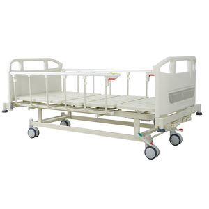 <span class=keywords><strong>Cama</strong></span> de Hospital Manual de Dos Manivelas con Cabecera de ABS XZMD-0106, Gran Venta, Certificación ISO, Capacidad de 200 kg, <span class=keywords><strong>Respaldo</strong></span> Ajustable de 0 a 75 Grados - Product Image 2