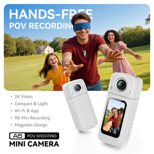 Cámara Portátil de Alta Calidad con Grabación en Bucle, 600mAh, Video a 30fps, Mini Cámara para Viajes y Vlogs - Product Image 2