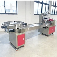 Machine d'emballage automatique numérique pour bonbons et biscuits avec emballage rapide en film métallique et commande PLC