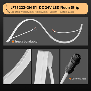 <span class=keywords><strong>ไฟ</strong></span><span class=keywords><strong>นีออน</strong></span> LED ซิลิโคนกันน้ำ IP67 สีวอร์มไวท์แบบกำหนดเอง <span class=keywords><strong>ไฟ</strong></span> LED แบบยืดหยุ่นสำหรับตกแต่งภายนอกอาคาร ราวบันได และราวจับ - Product Image 3