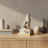 Porte-livres en céramique et cuivre faits à la main, en forme de léopard, pour la décoration de la maison, porte-livres animalier tendance