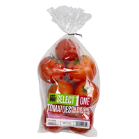 Triangle en plastique transparent imprimé personnalisé en forme de cône Raisins Concombres Tomates Fruits Légumes Poivrons Pochette de sac d'emballage