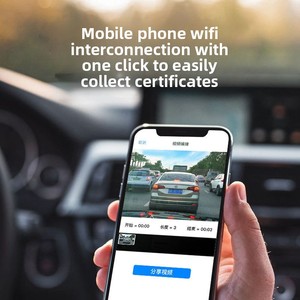 HD Dash Cam 24h xe ghi <span class=keywords><strong>DVR</strong></span> gps-kích hoạt wifi 3.0 "MicroSD màn hình cảm ứng tầm nhìn ban đêm chế độ đậu xe - Product Image 3