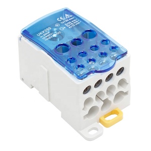 UKK 250A 690v แผงติดตั้งแรงดันต่ําติดตั้งบัสบาร์โมดูลาร์บล็อกกล่องกระจายจุดเชื่อมต่อไฟฟ้าสากล - Product Image 1