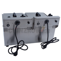 Freidora Eléctrica Comercial de 20L para Pollo Frito