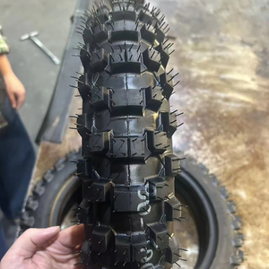 Neumático Todoterreno 80/100-10, Neumático Exterior 3.00-10 con Cámara de 10 Pulgadas, Dientes Profundos, Neumático de Motocross para Motocicleta Todoterreno de 10 Pulgadas - Product Image 1