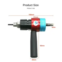 SUBAO LT8 Type d'embrayage Pistolet à tirage automatique avec arrêt de charge Pistolet à riveter électrique Tête de pistolet à riveter Pistolet à riveter Machine à riveter avec écrou