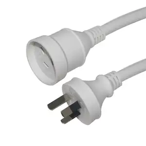 Benutzer definierte Länge Au Standard kabel Kabel Elektrischer Verlängerung stecker Buchse Buchse zu Stecker Wechselstrom kabel