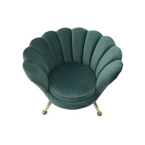 Sillón con forma de concha, diseño único, muebles para sala de estar - Product Image 5