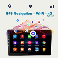 Autoradio Android TS7 TS18 TS10 2 Din 7"/9"/10" Lecteur multimédia universel pour voiture avec WIFI GPS