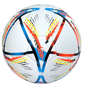 ลูกฟุตบอลโปรโมชั่นแบบกำหนดเองได้ ทนทาน น้ำหนักเบา เป็นมิตรกับสิ่งแวดล้อม วัสดุนุ่ม คุณภาพดีที่สุด เหมาะสำหรับการฝึกซ้อมกลางแจ้ง แบรนด์ตามสั่ง - Product Image 2