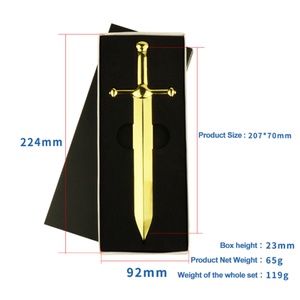 With Ergonomic Steel Office Price Hot Animal Favor Durable <b>Mini</b> Swords Stationery Bottle Accessibility Envelope - Product Image 3