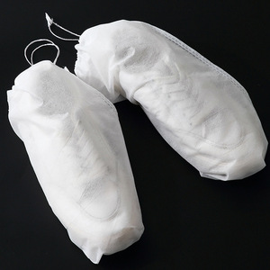 Sac de protection solaire pour baskets blanches, sac anti-poussière non tissé, housse de voyage pour chaussures, sac de rangement portable pour chaussures blanches. - Product Image 3
