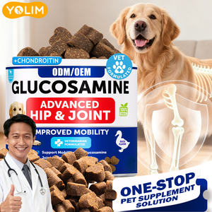 OEM/ODM Mevcut En İyi Evcil Hayvan Eklem Sağlığı Takviyesi Vitaminleri Çiğneme Tabletleri Eklem Sağlığını Geliştirir Köpek Eklemi Yumuşak Çiğneme Tabletleri Takviyeleri - Product Image 1