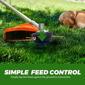 Tête de coupe manuelle Dalom 128LD à fil rond pour modèles Husqvarna - Product Image 2