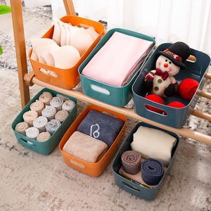 PP Handled Type Mass Decorative organizing Pantry Stackable storage baskets Plastic Storage Box